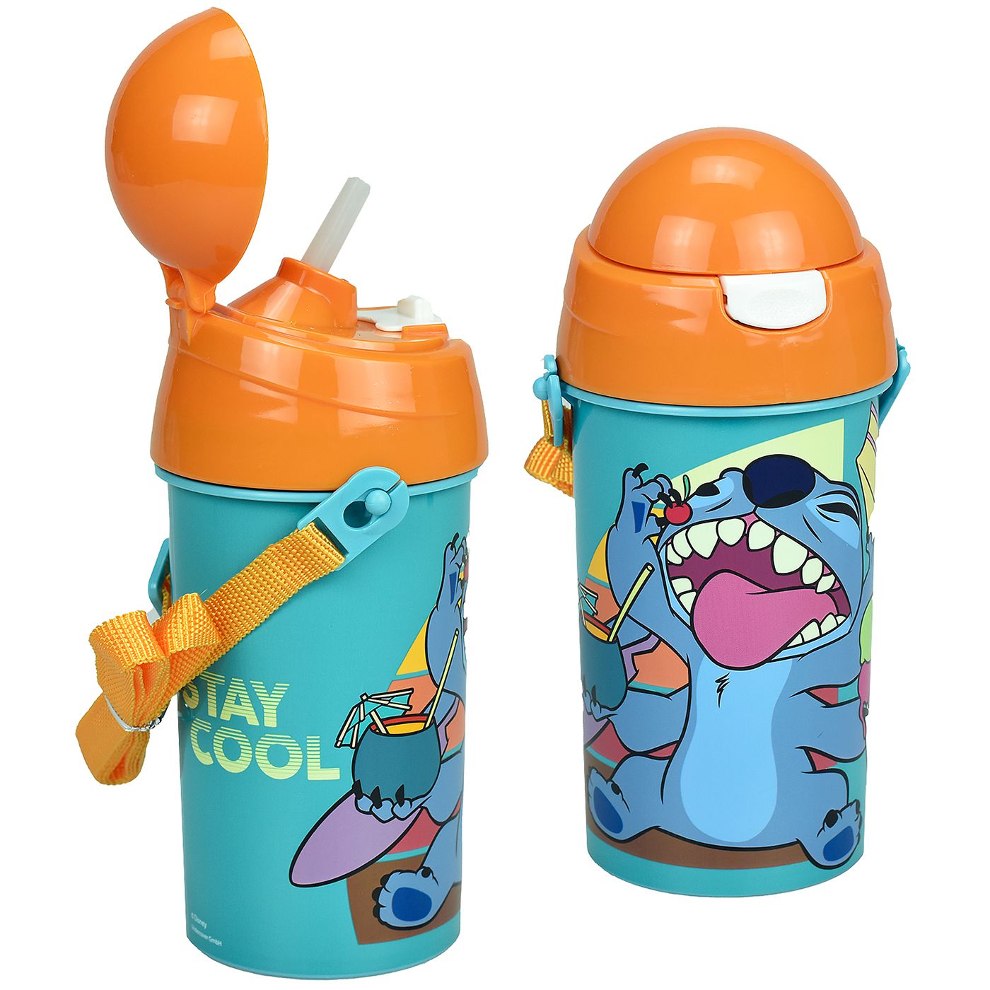 Παγούρι Πλαστικό pp 500ml Lilo & Stitch 19x8cm 500ml