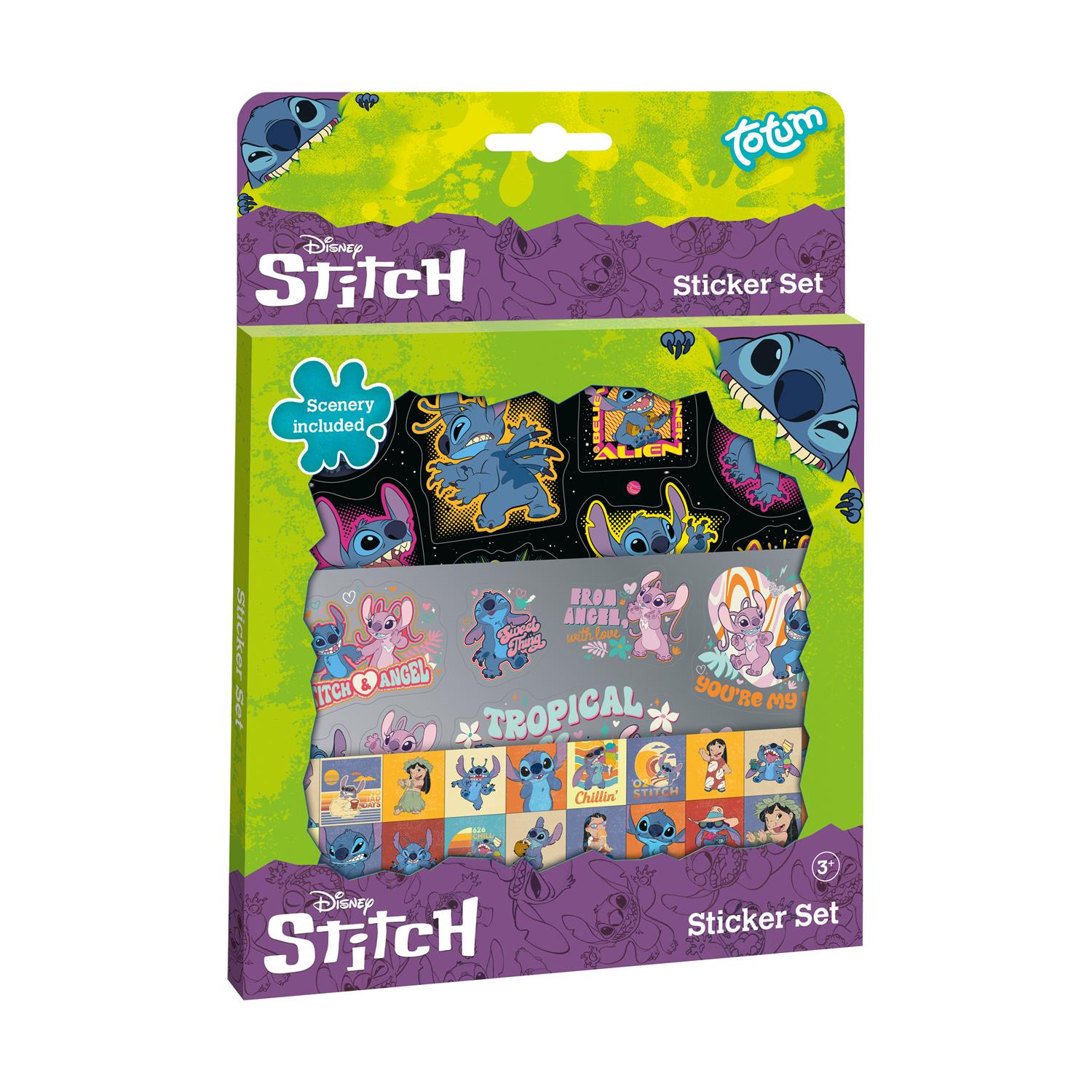 Totum Disney: Stitch - Sticker Set