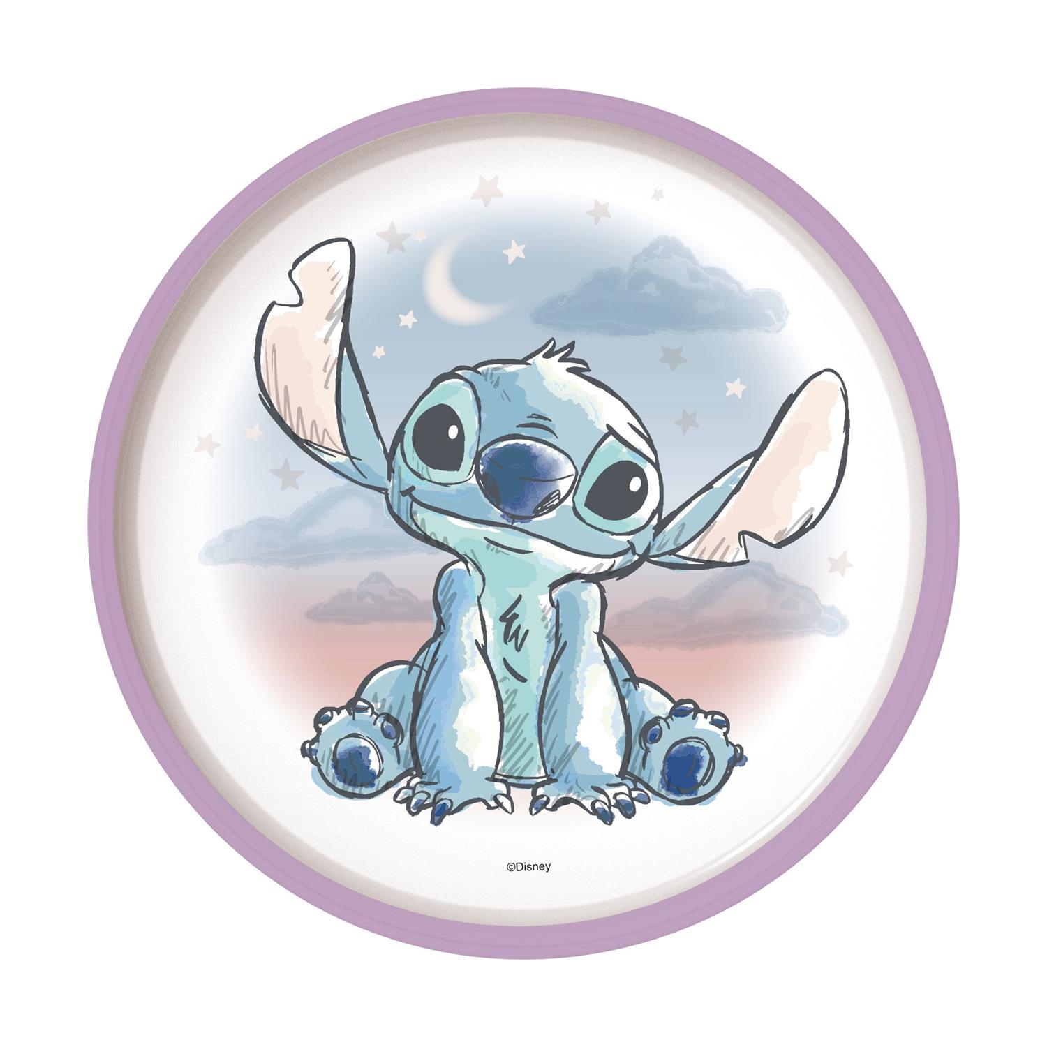 Stor Disney: Stitch Cuddle Me – Αντιολισθητικό Premium Πιάτο Διπλού Χρώματος