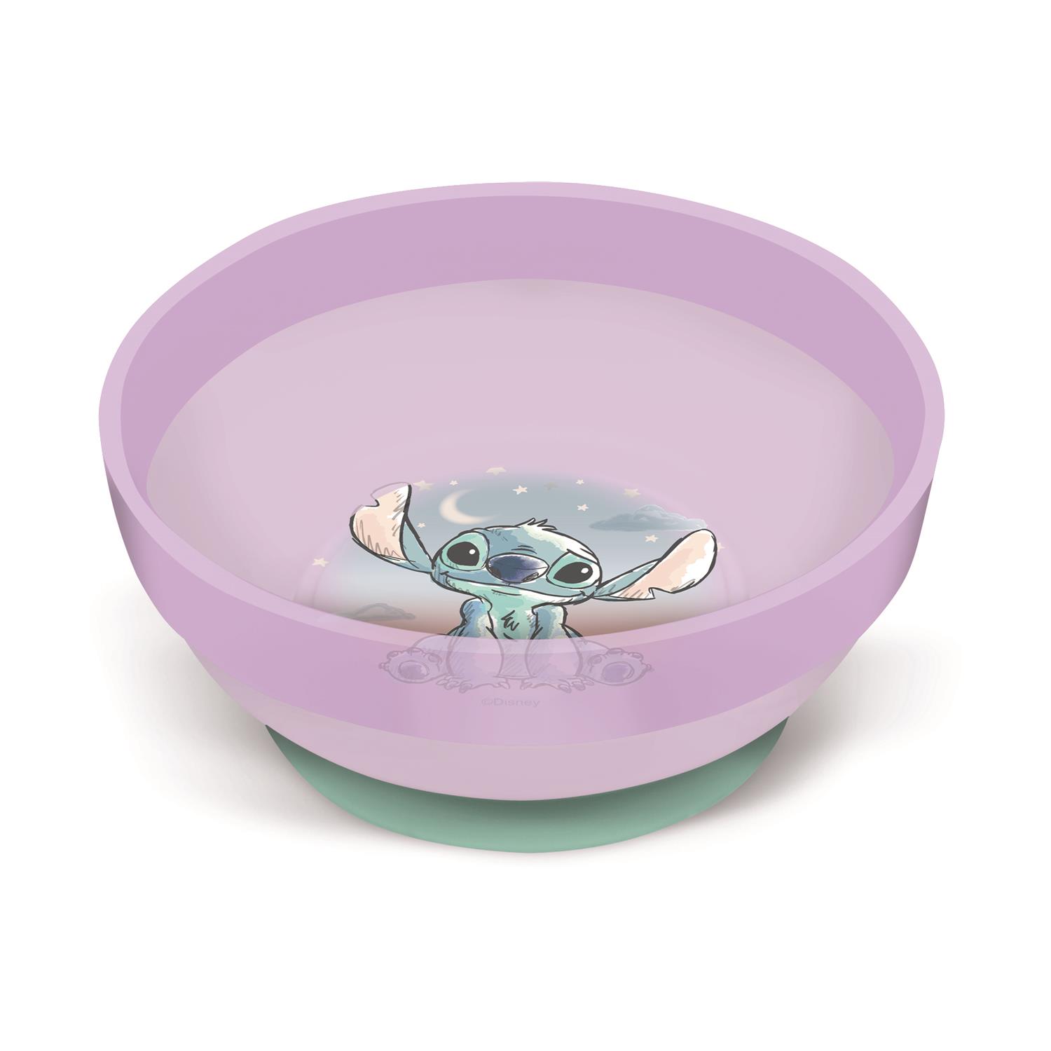 Stor Disney: Stitch Cuddle Me – Παιδικό Μπολ Σιλικόνης με Βάση Αναρρόφησης