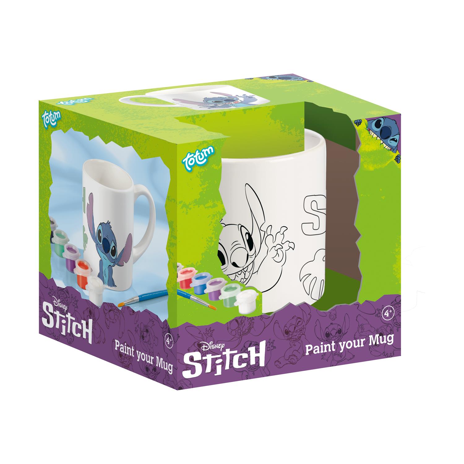 Σετ Ζωγραφικής Κούπας Disney Stitch – Paint Your Own Mug (Totum TT700154)