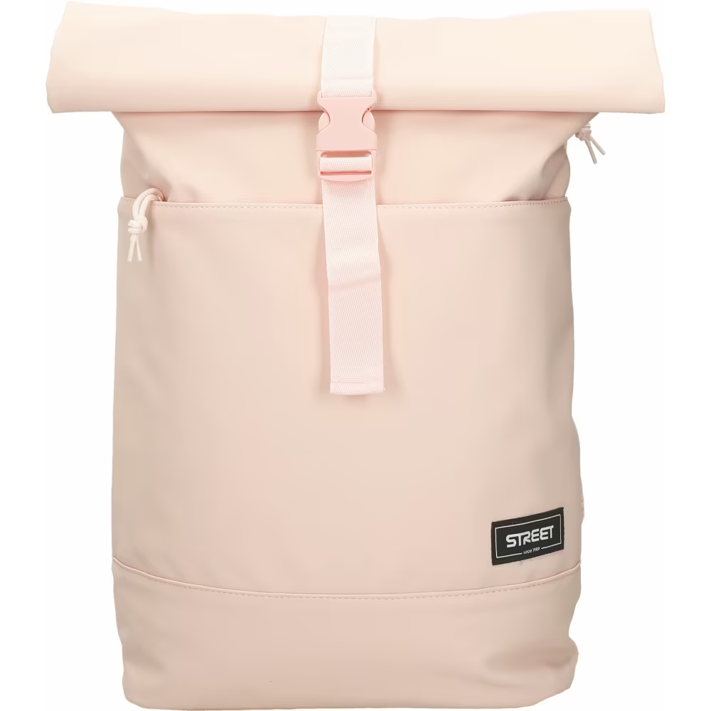 ΤΣΑΝΤΑ BACKPACK FASHION STREET ROLLUP "BLUSH" 30x12x46cm