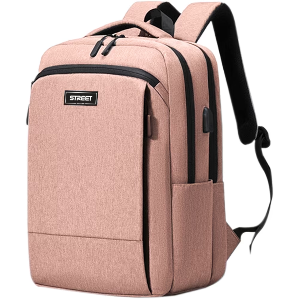 ΤΣΑΝΤΑ BACKPACK STREET ELITE ROSE 46x32x17cm (θηκη για laptop)